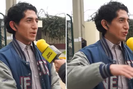 Joven estudiante de la UNI caus furor en redes sociales.