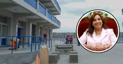 Colegio inaugurado por Dina Boluarte se queda sin agua.