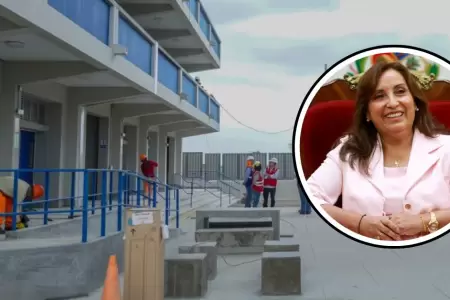 Colegio inaugurado por Dina Boluarte se queda sin agua.