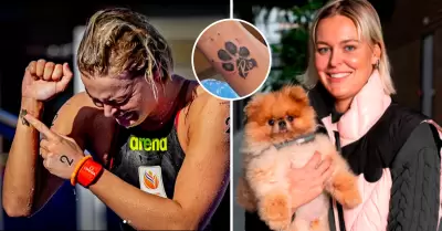 Medallista olmpica dedica su triunfo a su perrito fallecido.