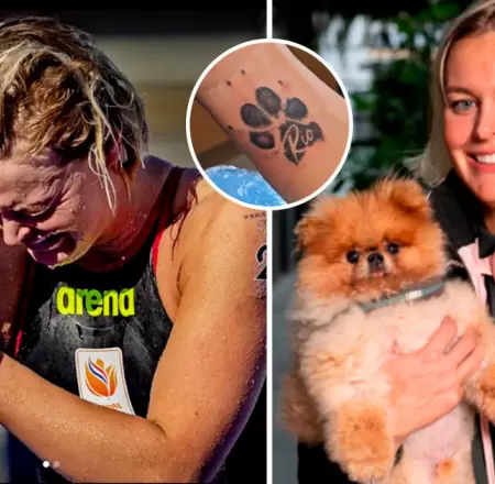 Medallista ol�mpica dedica su triunfo a su perrito fallecido.