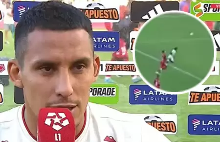 Alex Valera fue el h�roe de Universitario en el empate ante Sport Huancayo.