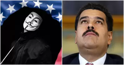 Anonymous hackea cuentas bancarias de Nicols Maduro