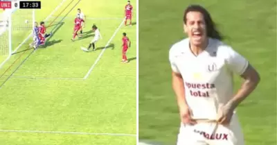 Por este motivo el VAR anul el gol de Williams Riveros.