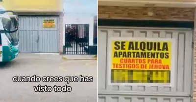 Joven sorprendida por requisito del alquiler de departamento.