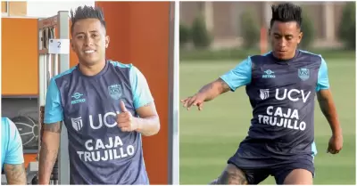 Christian Cueva firma con Csar Vallejo