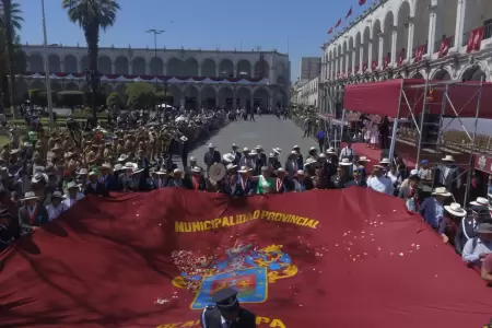 Arequipa celebra su aniversario