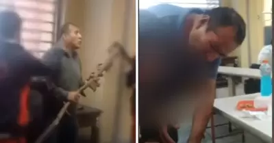 Profesor agredido en Surquillo es acusado de tocamientos sexuales