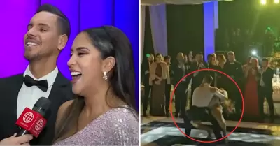 Melissa Paredes responde a crticas contra su baile nupcial.