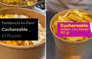 Los "cuchareables" se apoderan de las redes: De qu trata esta tendencia en la venta de comida?