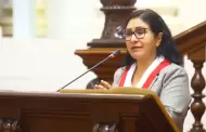 Katy Ugarte sobre proyecto a favor de 'mochasueldos': "No puede ser que personas que te injurien, luego estn libres"