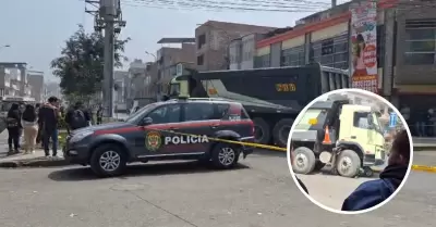 Motorizado pierde la vida tras ser atropellado en SJL.