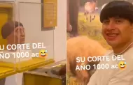 Joven queda en SHOCK al ver que antiguo poblador tena su mismo corte de cabello: "Viajero del tiempo"