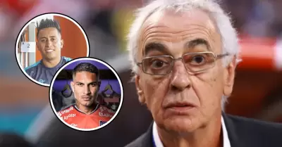 Jorge Fossati volvi a hablar de Christian Cueva y Paolo Guerrero.