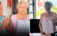 Mujer de 82 aos cumple su sueo y termina sus estudios de primaria: "Nunca es tarde"