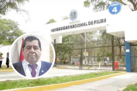 Detienen a rector de Universidad Nacional de Piura.