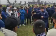 Hinchas de Alianza Lima acudieron al entrenamiento para 'apretar' a los jugadores previo al duelo ante Sporting Cristal