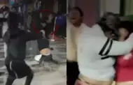 Callao: Terrible! Mujeres protagonizan brutal pelea callejera con cuchillos