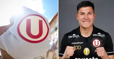 Universitario de Deportes sorprendi a Diego Romero.