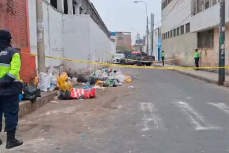 Hallan dos cadveres en bolsas de basura en el Rmac.