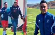 Ya es 'Pap'! Christian Cueva SORPRENDE en su primer entrenamiento con Cienciano