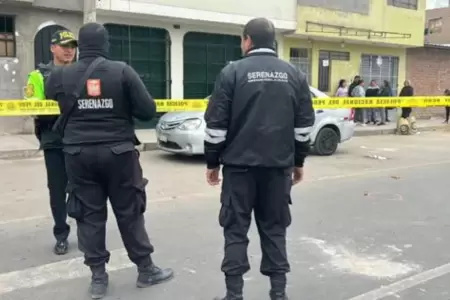 Asesinan a colectivero en plena va pblica en Los Olivos.