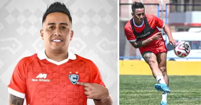 Christian Cueva y sus primeras declaraciones tras llegar a Cienciano.