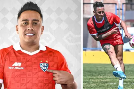 Christian Cueva y sus primeras declaraciones tras llegar a Cienciano.