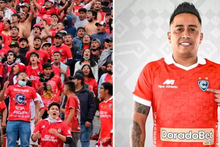 Hinchas de Cienciano y su reaccin por fichaje de Cueva.