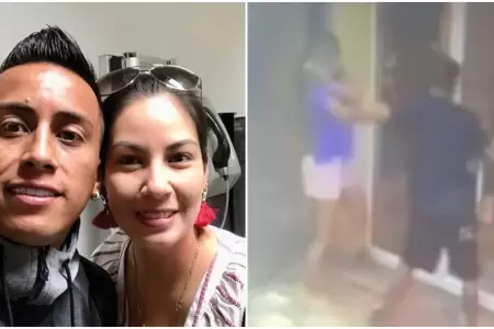 Pamela Lpez difunde imgenes de la agresin de Christian Cueva