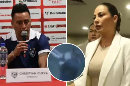 Christian Cueva rompe su silencio tras denuncia de Pamela Lpez.