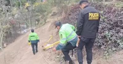 Encuentran dos crneos humanos en el centro de Barranco.