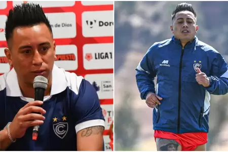 Christian Cueva podra debutar con Cienciano y enfrentar a Alianza Lima