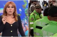 Magaly critica a la PNP por proteger a Christian Cueva en su llegada al aeropuerto: "Un golpeador no lo merece"