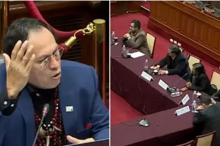 Segundo Montalvo pasa bochornoso momento en el Congreso.