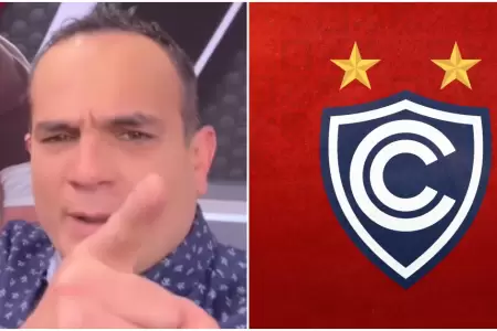 Coki Gonzles destruye a Cienciano por comunicado sobre Cueva