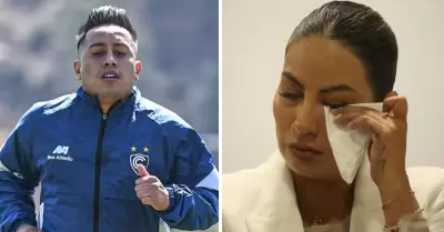 Christian Cueva revela que padece depresin tras denuncia de su esposa.