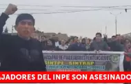 Trujillo: Trabajadores del INPE son asesinados por imponer orden dentro del penal de El Milagro