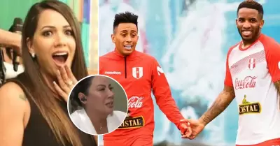 Pamela Lpez brinda detalles de los coqueteos entre Cueva y Melissa Klug.