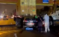 Terrible! Mujer pierde la vida tras FATAL choque de un taxi con un triler en la Panamericana Sur