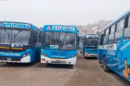 Buses 'El Chino' dejan de circular por miedo a ataques.