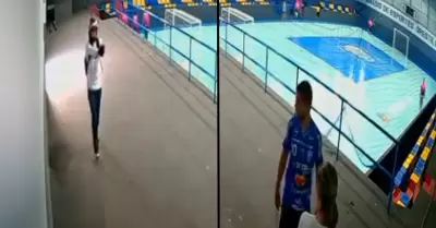 Entrenador de futsal es asesinado por sicario.