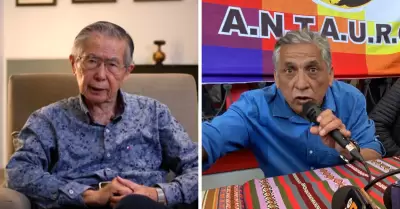 Alberto Fujimori y Antauro Humala