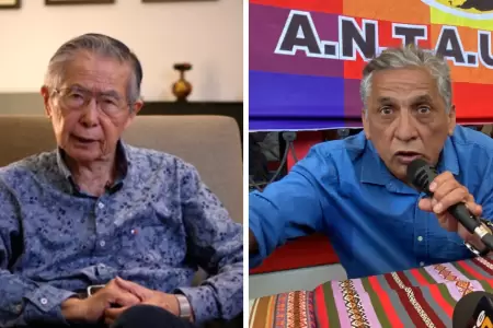 Alberto Fujimori y Antauro Humala