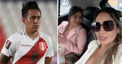 Pamela Lpez asegura que Christian Cueva tambin maltrat a su hija mayor.