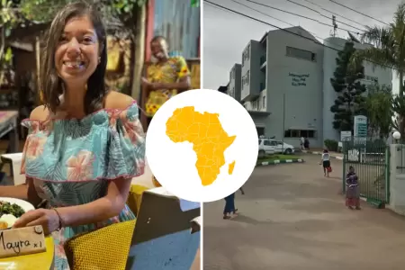 Influencer peruana lucha por su vida en frica.