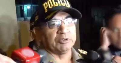 Comandante general de la PNP esclarece secuestro de Ivn Siucho.