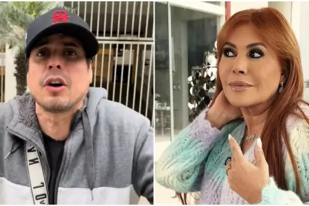 Andy V arremete contra Magaly por apoyar a Pamela Lpez