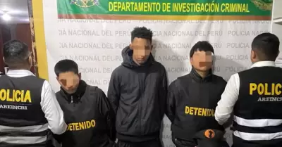 Detienen a 'Los Bandidos de Buenos Aires'.