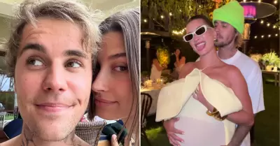 Justin y Hailey Bieber anunciaron nacimiento de su beb.